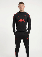 2025/2026 LIVERPOOL BLACK AND RED TRACKSUIT