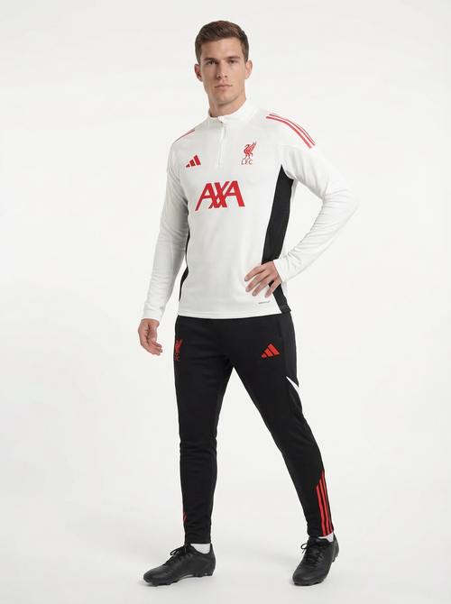 2025/2026 LIVERPOOL WHITE AND BLACK X RED TRACKSUIT
