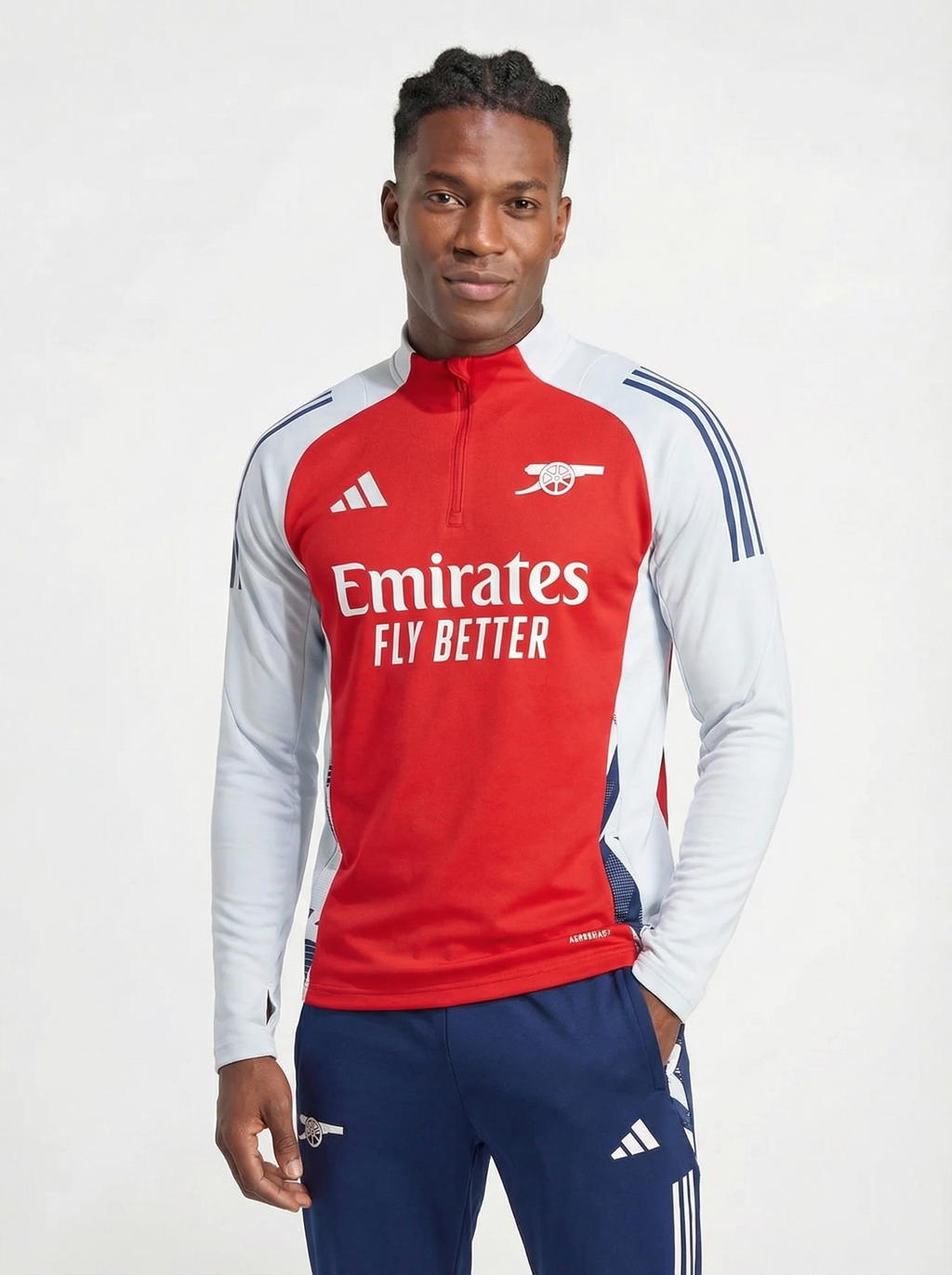 ARSENAL DARK BLUE AND RED TRACKSUIT