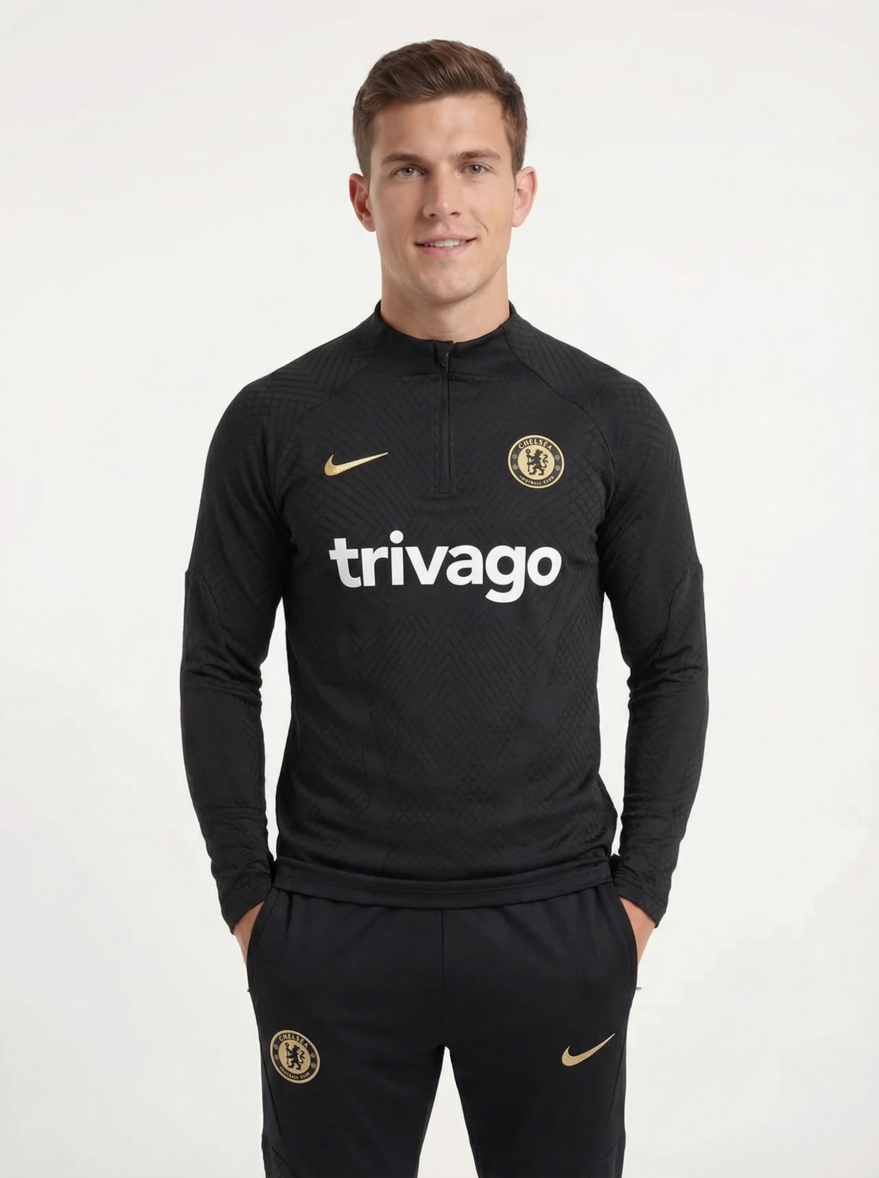 CHELSEA BLACK TRACKSUIT