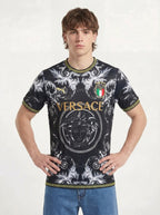 ITALY 2023 CONCEPT VERSACE BLACK HOME SHIRT