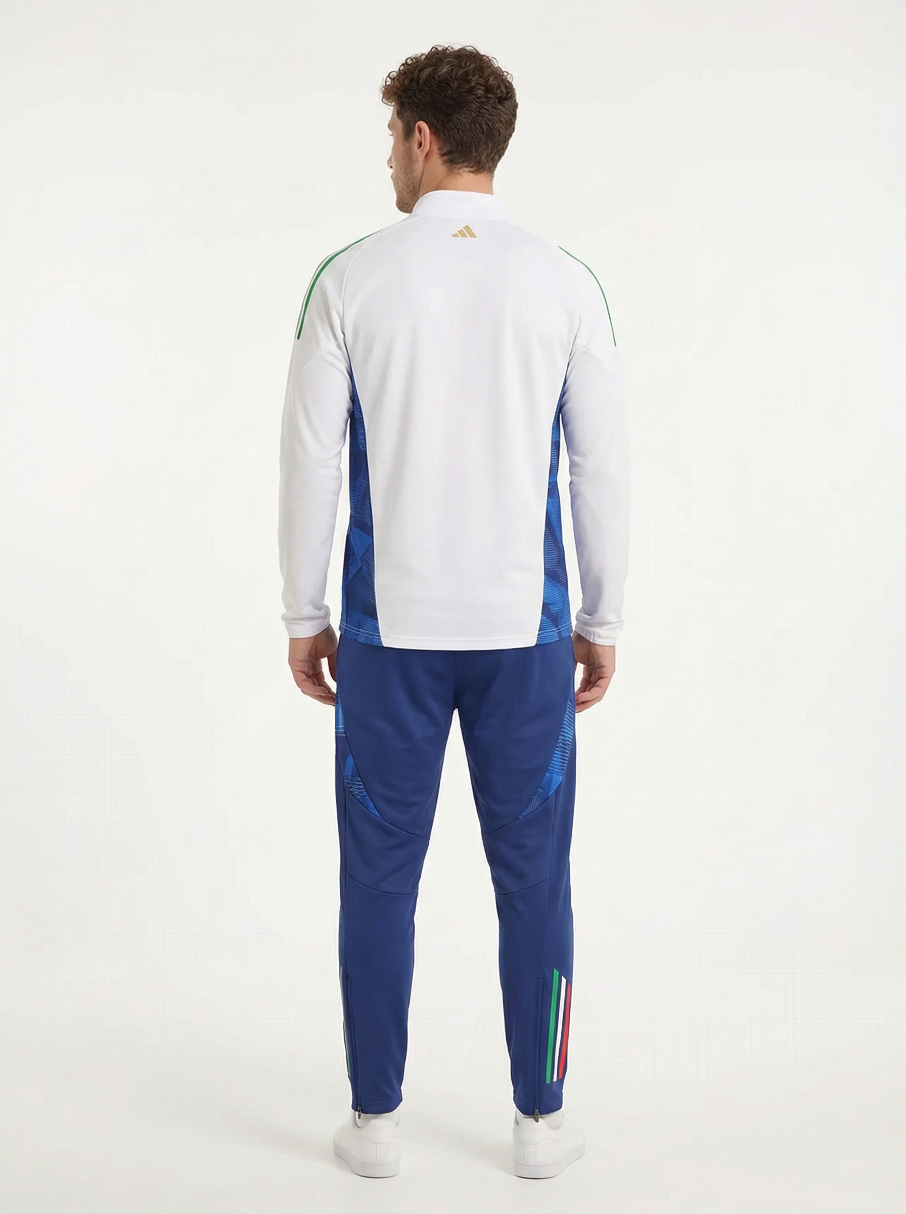 ITALY BLUE AND WHITE TRACKSUIT
