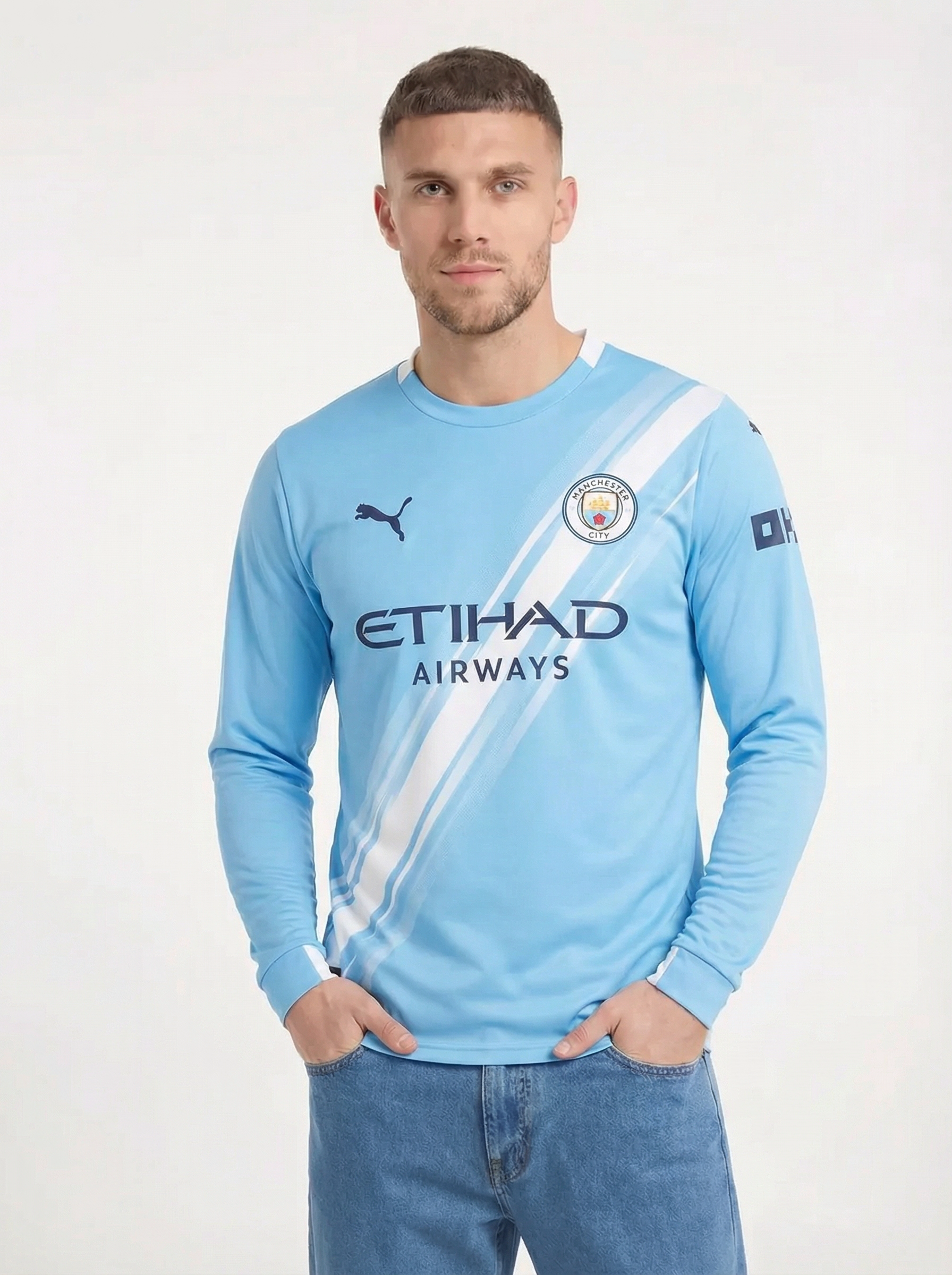 MANCHESTER CITY 2025/26 LONG SLEEVE HOME SHIRT