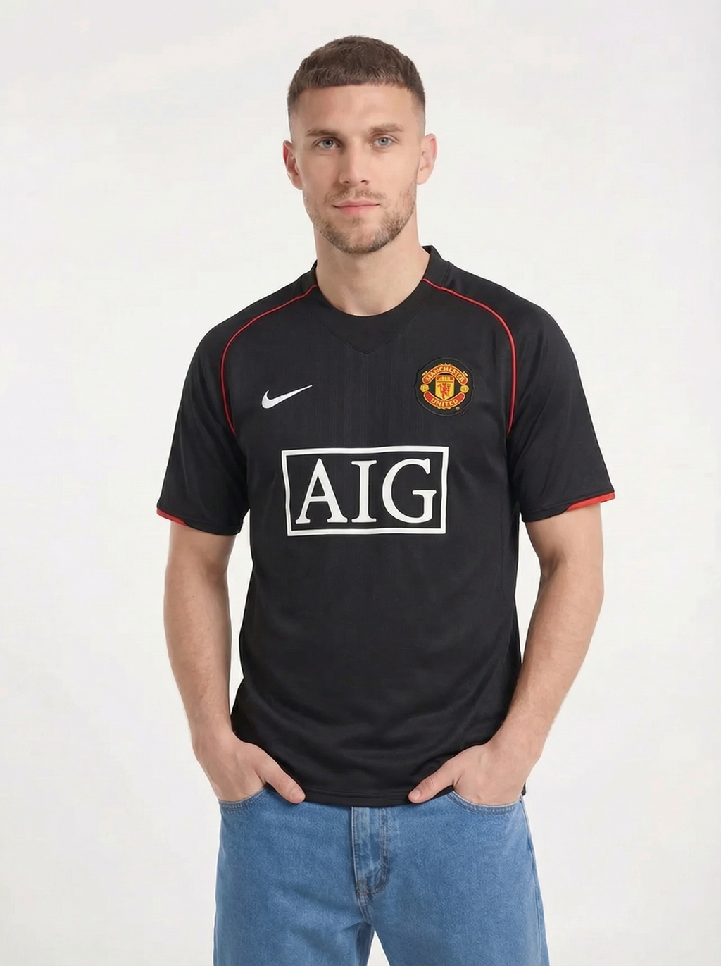 MANCHESTER UNITED 2007-08 AWAY SHIRT