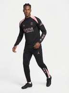 PSG BLACK AND PINK TRACKSUIT