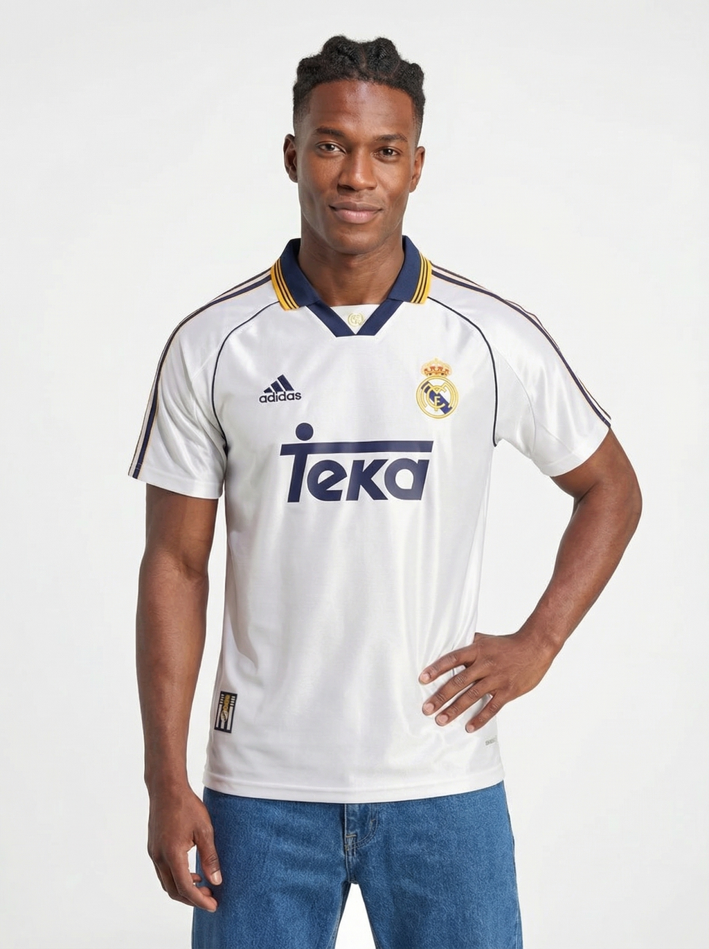 REAL MADRID 1998/00 HOME SHIRT