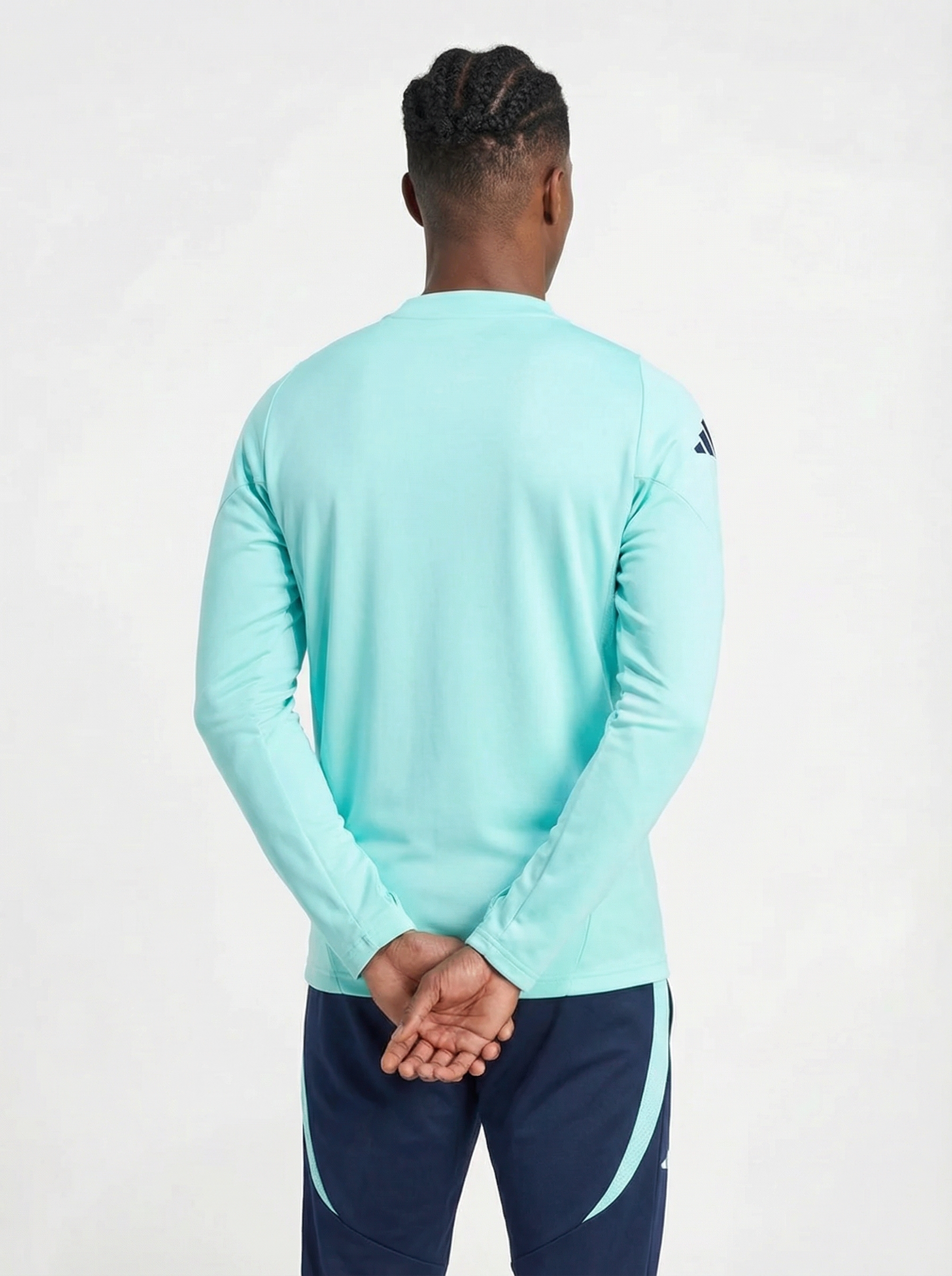 REAL MADRID DARK BLUE AND MINT TRACKSUIT