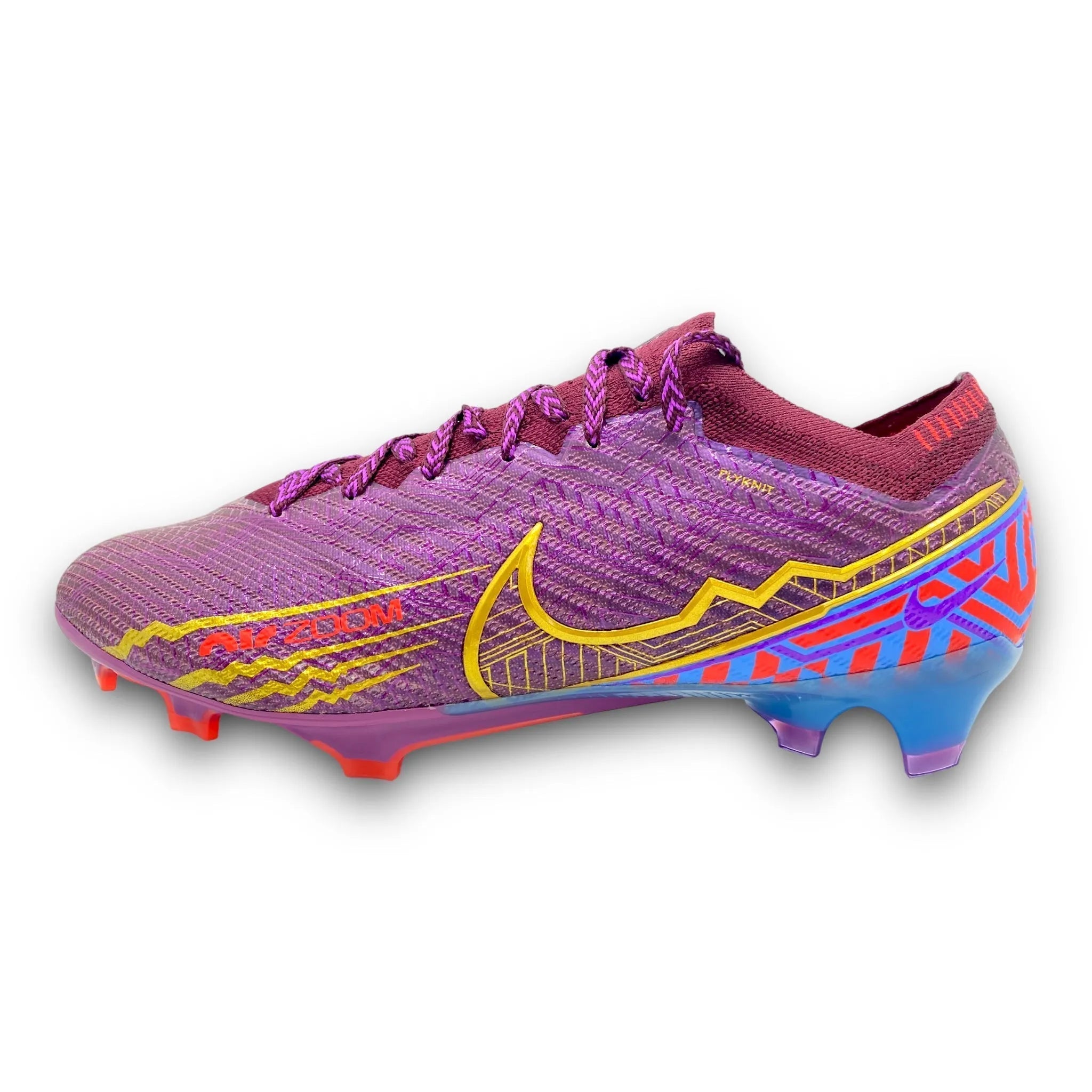 NIKE MERCURIAL VAPOR 15 ELITE FG FOOTBALL BOOTS BLACK BLUE